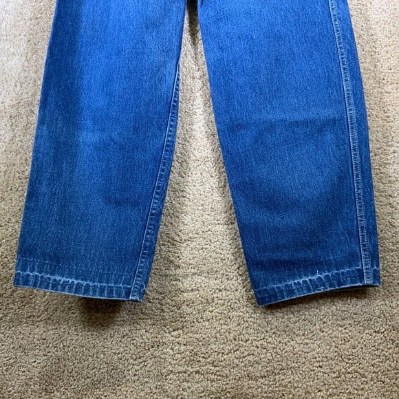 Vintage LEE RIDERS Womens Jeans Sz 11 High Waist Blue Denim Mom Rise 80s 90s - Picture 9 of 10